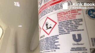 big logs in toilet - video 2