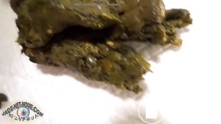 The clips of Nakamichi Kaho-chan's poops at home 2