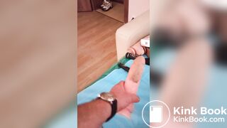 scat anal dildo with a BBW friend