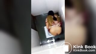 Indian aunty toilet peeing hidden captured