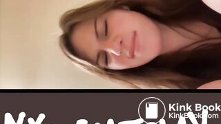 Beautiful teen chick dropping multiple loads pt.2