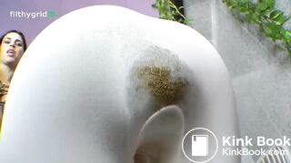 White Leggings Face Farts & Shart Domination