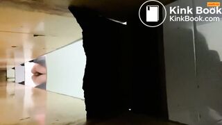 Girl Chinese pooping pis toilet JA_09