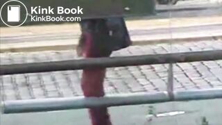 PPG - Marina public red pants wetting