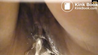 Girl Chinese pooping pis toilet.LLk_13