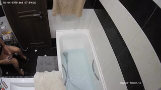 Woman pooping in Toilet 310