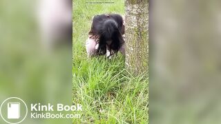 Latina Instagram girl poops outside