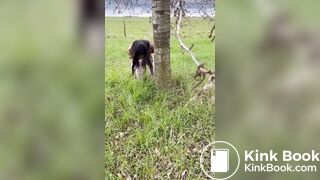 Latina Instagram girl poops outside