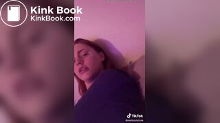 Ginger girl farting and burping