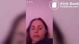 Ginger girl farting and burping