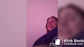 Ginger girl farting and burping