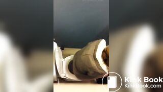 Extremely Hot Overstall Poop - video 2