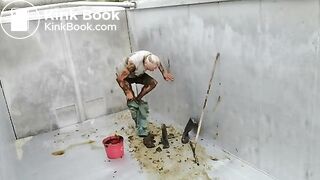 Full bodysmear with cowshit 5