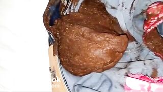 Blond Constipated Jeans Turd