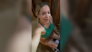 Cutie poops in house under construction