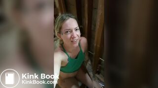 Cutie poops in house under construction