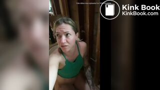 Cutie poops in house under construction
