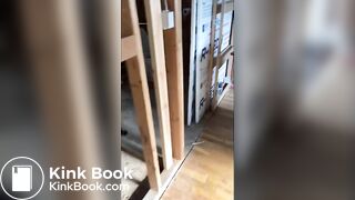 Cutie poops in house under construction