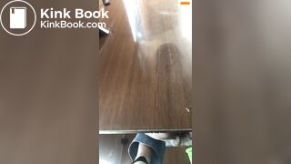 Girl Chinese pooping pis toilet JA_10