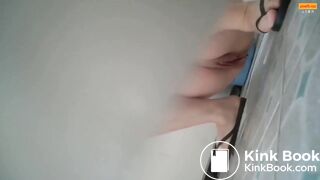 Girl Chinese pooping pis toilet JA_01