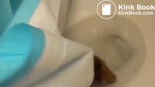 her dirty asshole with poop, so delicious