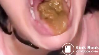 Shit swallow from porta