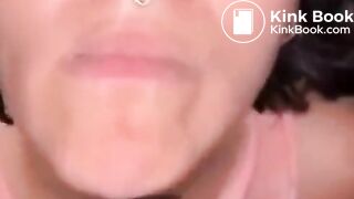 Shit swallow from porta