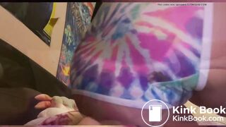 Teen girl bad shart in panty