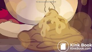 Furry scat animation