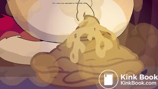 Furry scat animation