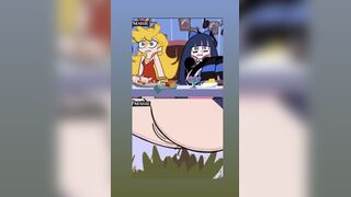 Panty and Stocking diarrhea animation