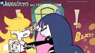 Panty and Stocking diarrhea animation