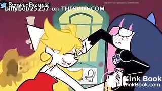 Panty and Stocking diarrhea animation