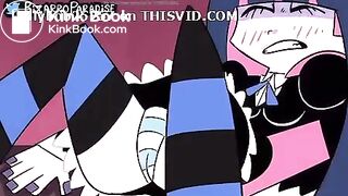 Panty and Stocking diarrhea animation