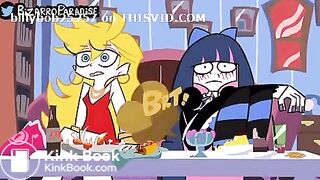 Panty and Stocking diarrhea animation