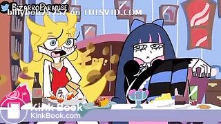 Panty and Stocking diarrhea animation