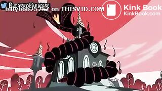 Panty and Stocking diarrhea animation