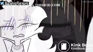 Panty and Stocking diarrhea animation