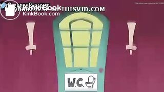 Panty and Stocking diarrhea animation