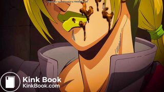 Jolyne gets poop thrown at her