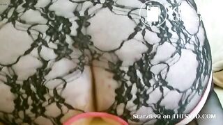 Ssbbw granny riding shitty dildo