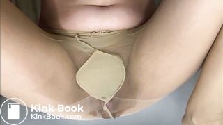 Pantyhose poop and play