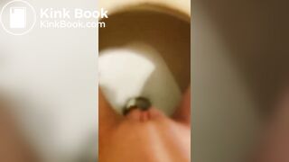 Girl Pooping front view