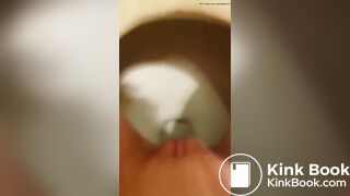 Girl Pooping front view