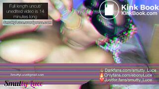 Sexy Ebony Shitty Anal masturbation