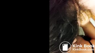 Sur sa gueule et dans sa bouche