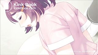 Big boob girl huge poop