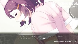 Big boob girl huge poop