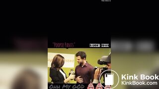 Shit herself shooting commercial