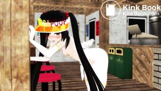 girl hyper scat animation.